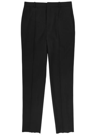Straight-leg wool trousers by SAINT LAURENT