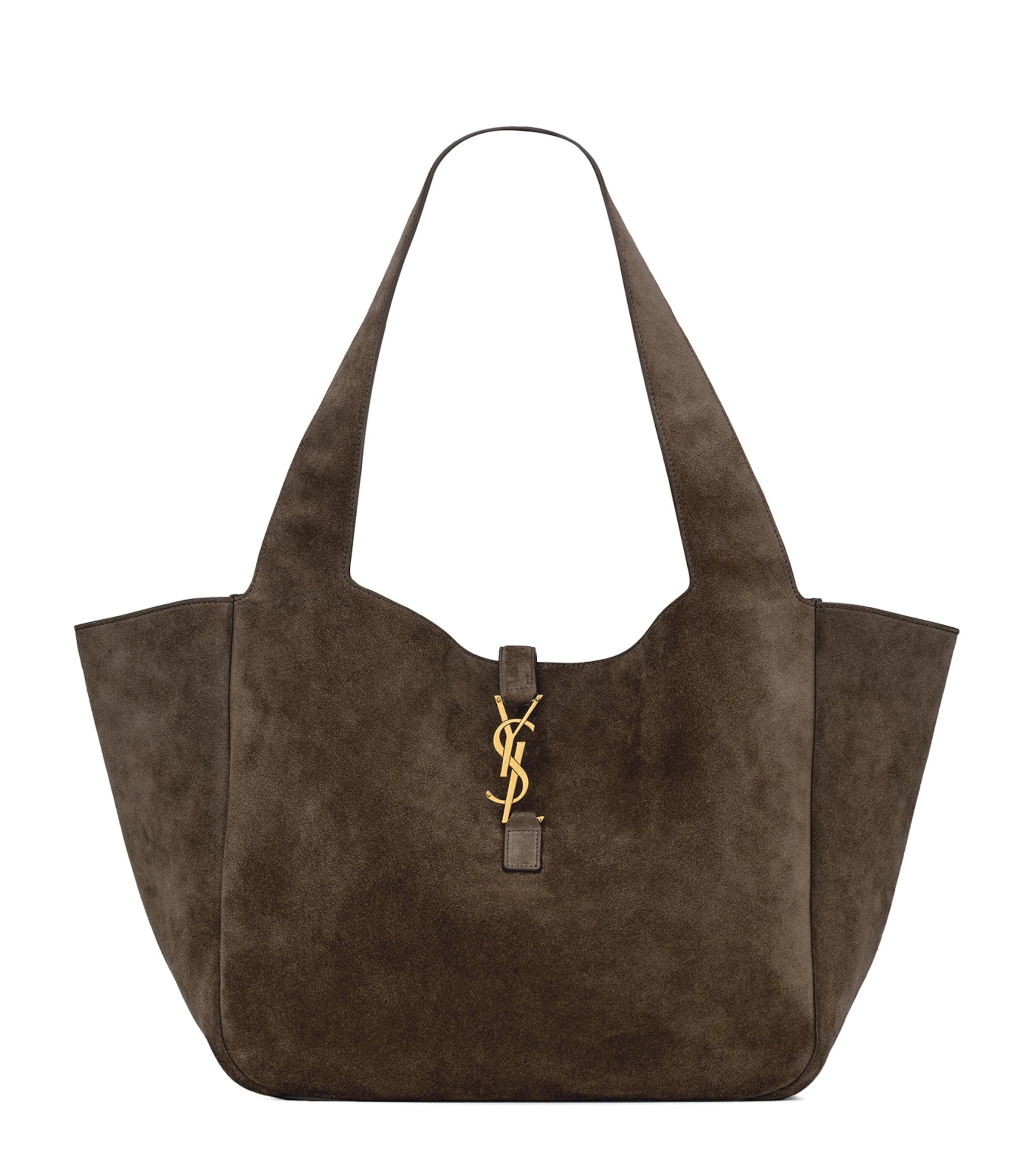 Suede Le 5 à 7 Bea Tote Bag by SAINT LAURENT