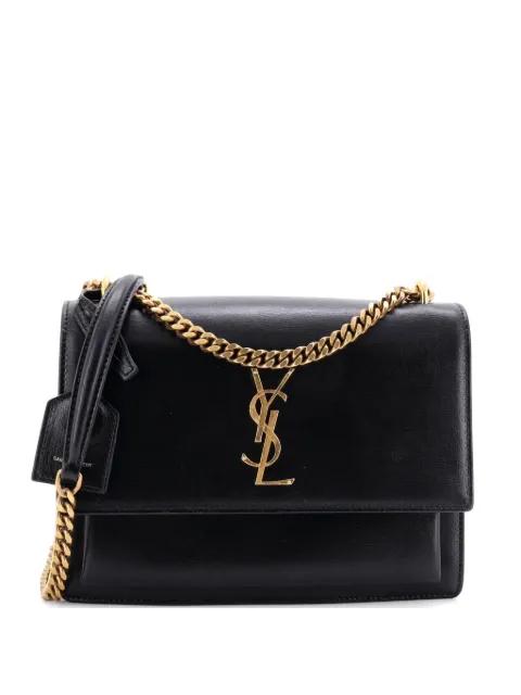 Sunset Leather Medium crossbody bag by SAINT LAURENT 