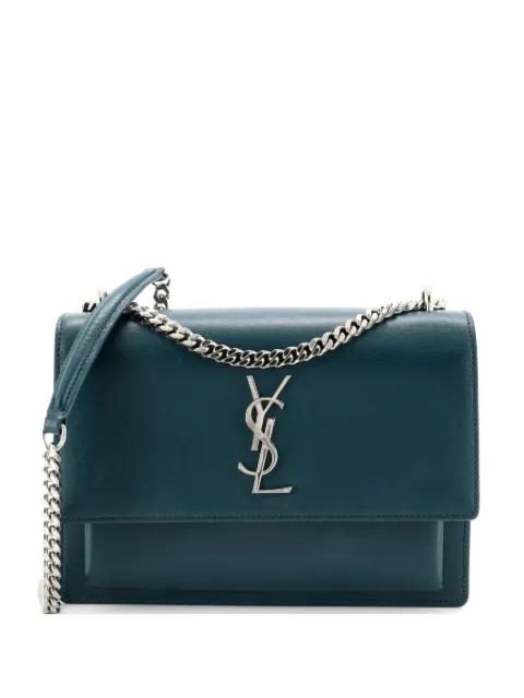 Sunset Leather Medium crossbody bag by SAINT LAURENT 