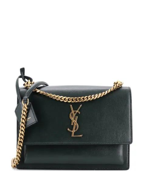 Sunset Leather Medium crossbody bag by SAINT LAURENT 