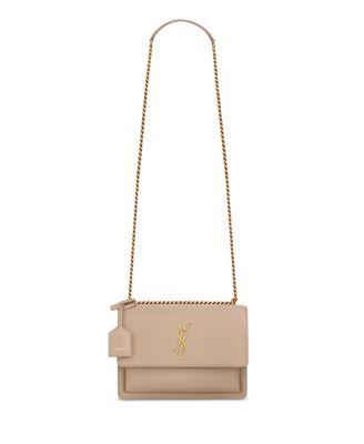 Sunset Medium Crossbody Bag In Smooth Leather by SAINT LAURENT