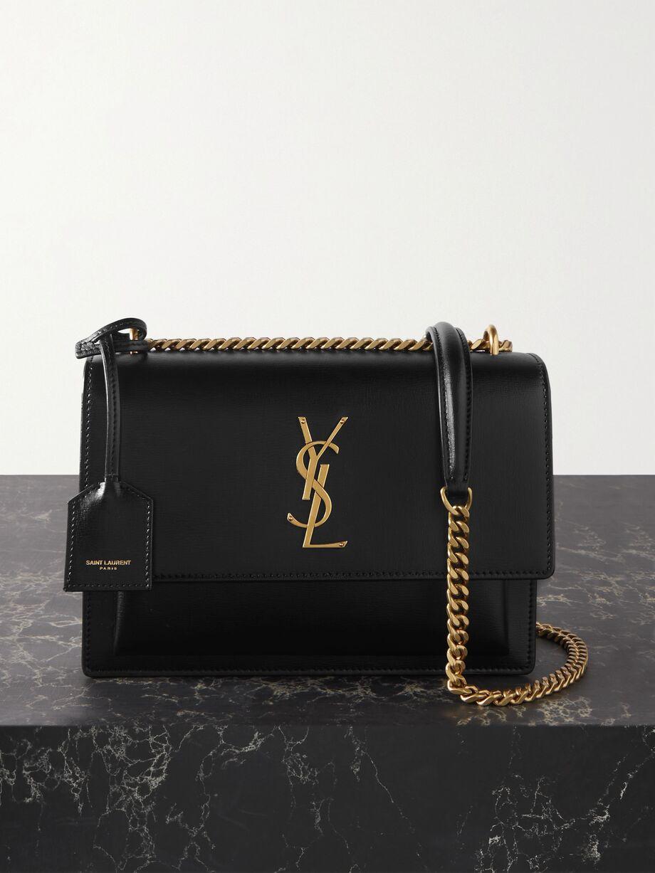 Sunset medium leather shoulder bag by SAINT LAURENT