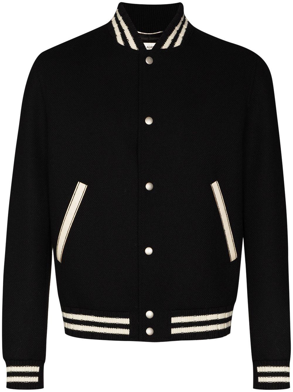 Teddy varsity jacket by SAINT LAURENT