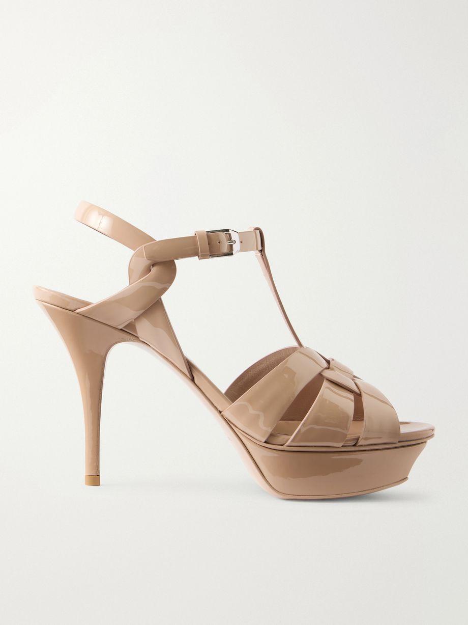 Tribute leather pumps by SAINT LAURENT