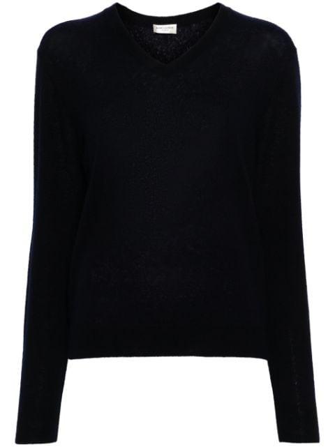 V-neck knitted jumper by SAINT LAURENT