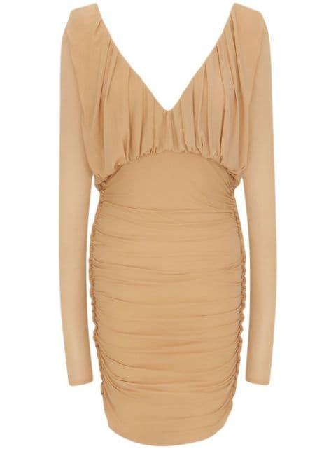 V-neck minidress by SAINT LAURENT