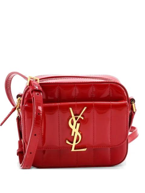 Vicky Camera Bag Vertical Quilt Patent Toy crossbody bag by SAINT LAURENT 