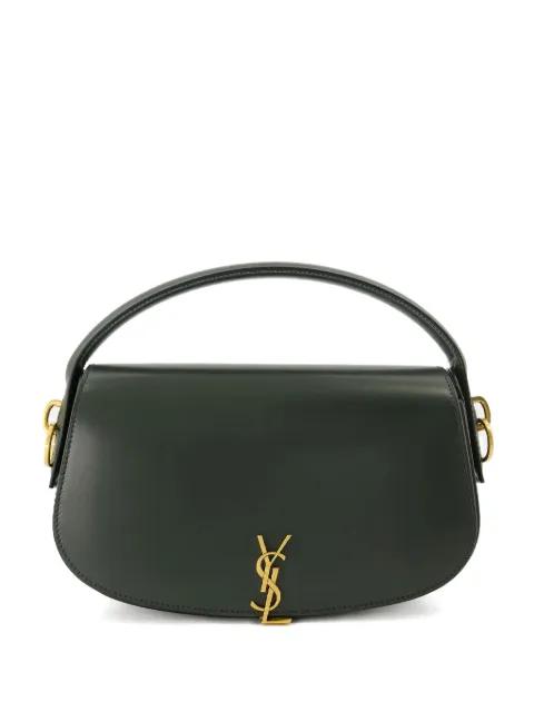 Voltaire leather satchel bag by SAINT LAURENT