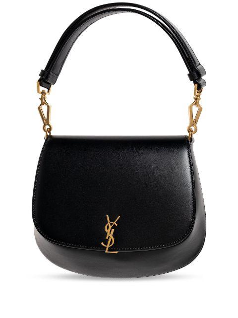 Voltaire leather tote bag by SAINT LAURENT