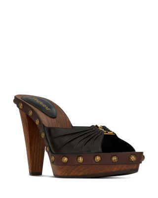 Women's Babylone Clogs by SAINT LAURENT