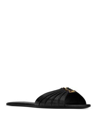 Women's Babylone Slides by SAINT LAURENT