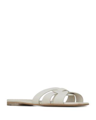 Women's Tribute Mule Slides by SAINT LAURENT