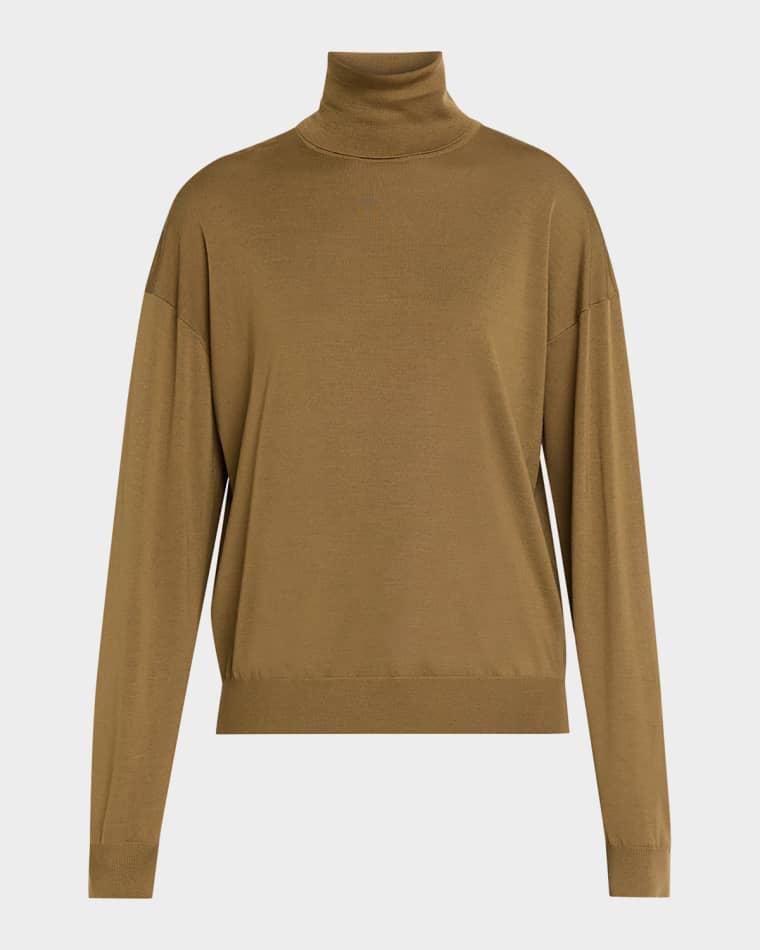 Wool Turtleneck Sweater by SAINT LAURENT