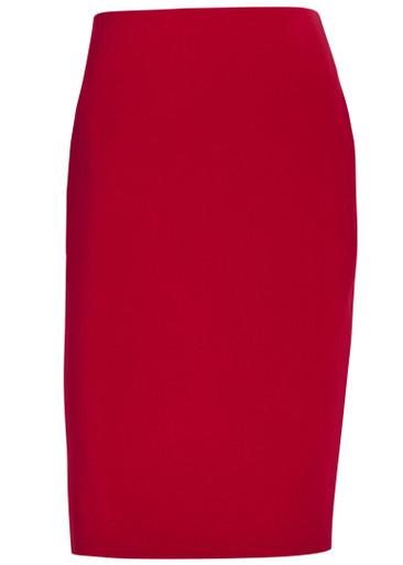 Woven midi skirt by SAINT LAURENT