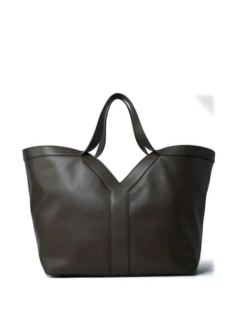 Y leather tote bag by SAINT LAURENT