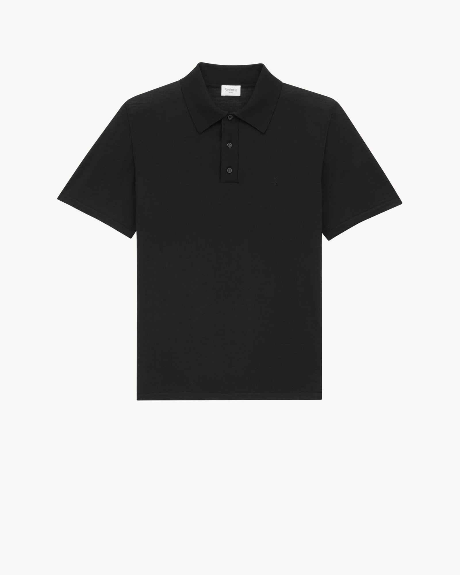 cassandre polo in wool by SAINT LAURENT