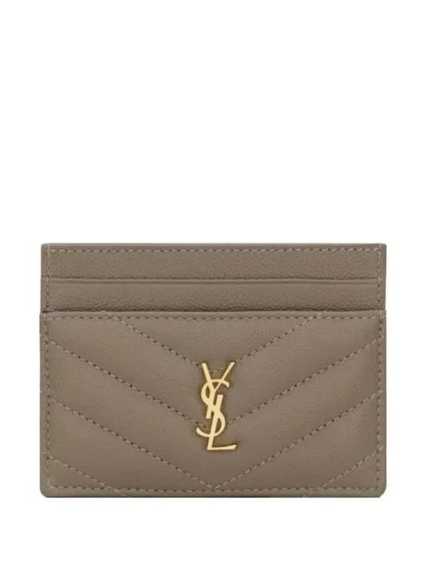cassandre quilted card holder by SAINT LAURENT