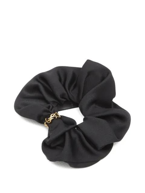 cassandre silk scrunchie by SAINT LAURENT