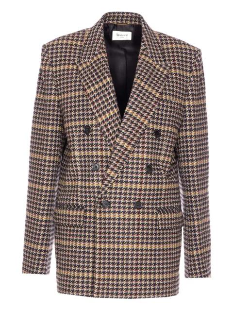 check double-breasted blazer by SAINT LAURENT