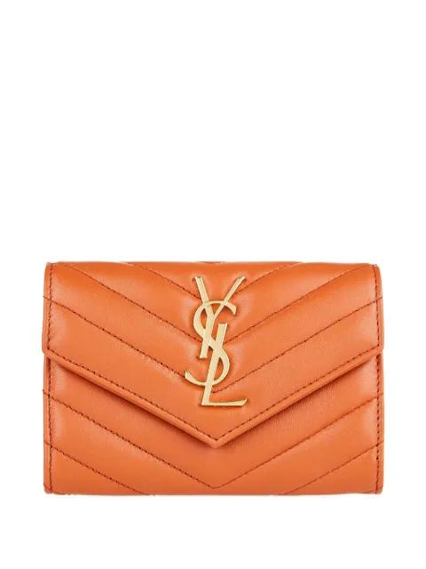 chevron logo wallet by SAINT LAURENT