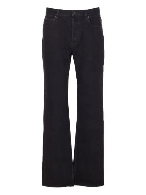 classic-five pockets logo-patch jeans by SAINT LAURENT