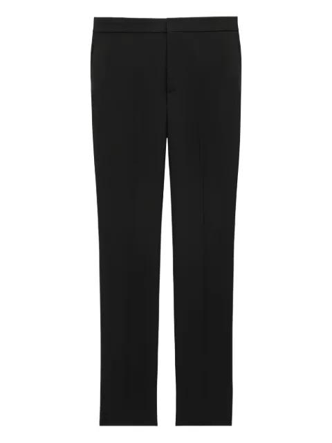 concealed-fastening trousers by SAINT LAURENT