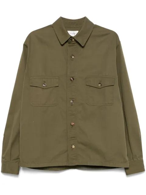 cotton shirt jacket by SAINT LAURENT