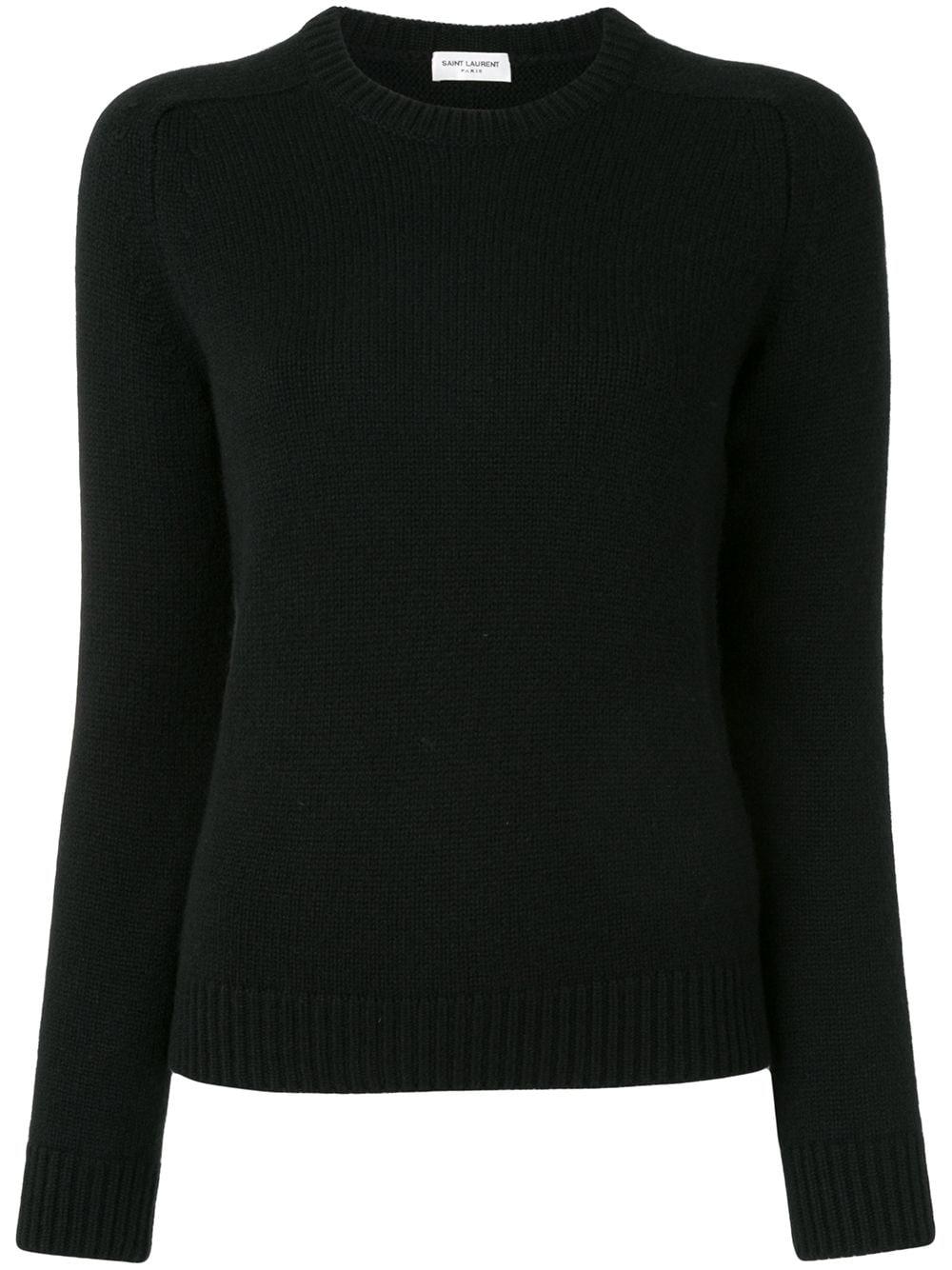 crew-neck cashmere sweater by SAINT LAURENT