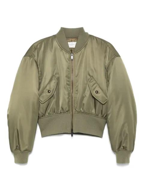 cropped bomber jacket by SAINT LAURENT