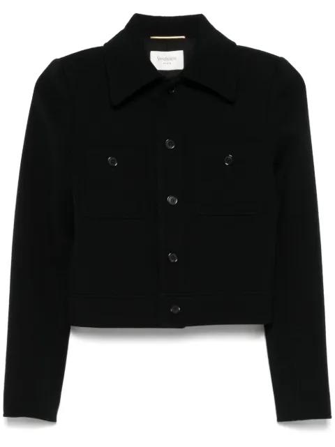 cropped jacket by SAINT LAURENT