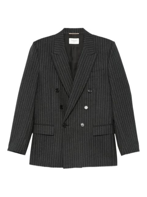 double-breasted blazer by SAINT LAURENT
