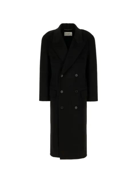 double-breasted coat by SAINT LAURENT