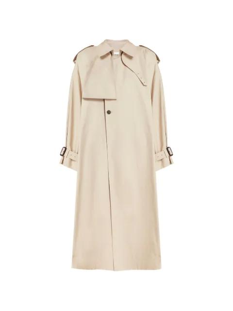 double-breasted coat by SAINT LAURENT