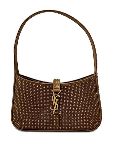 embellished logo shoulder bag by SAINT LAURENT