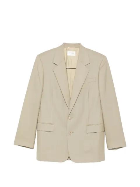 flap-pocket blazer by SAINT LAURENT