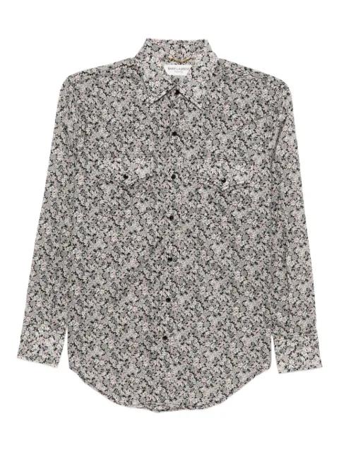 floral shirt by SAINT LAURENT 
