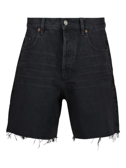 frayed detailing shorts by SAINT LAURENT