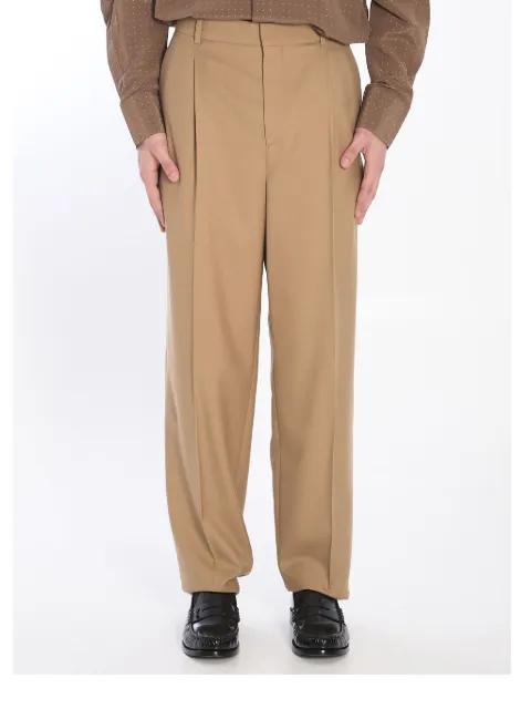 gabardine trousers by SAINT LAURENT
