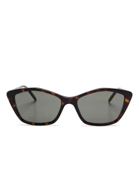 geometric-frame sunglasses by SAINT LAURENT