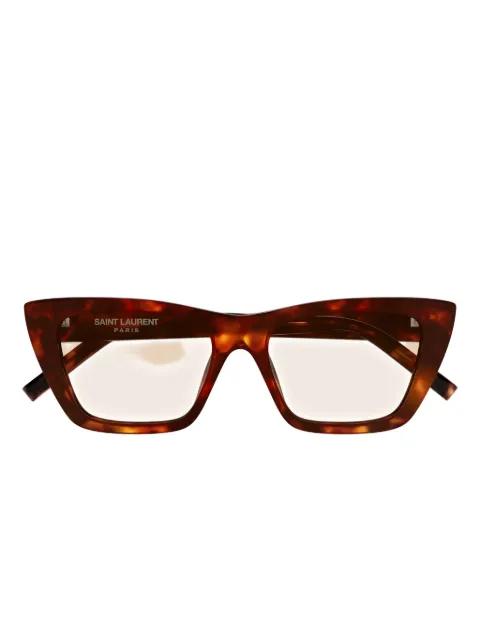 geometric-frame sunglasses by SAINT LAURENT