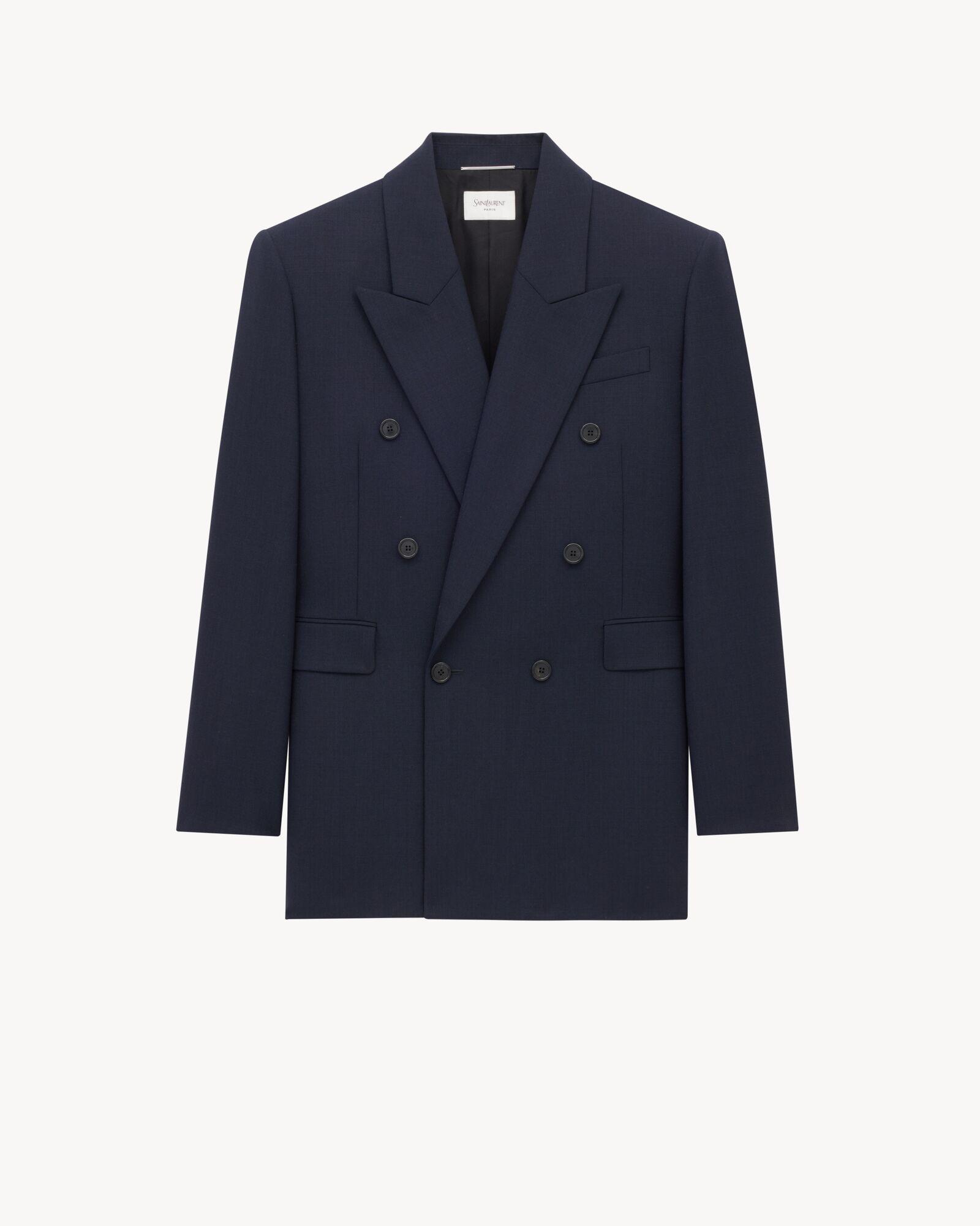 jacket in wool by SAINT LAURENT