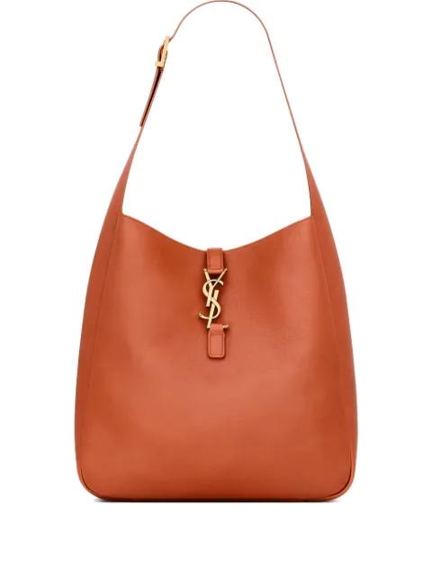 large Le 5 À 7 buckle leather shoulder bag by SAINT LAURENT