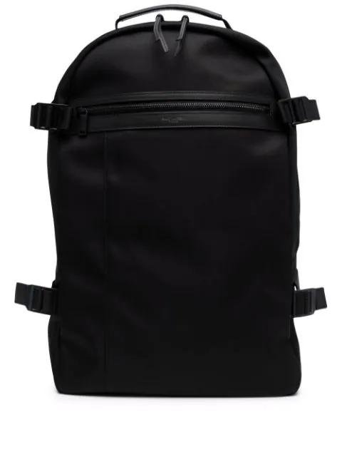 leather-detail back pack by SAINT LAURENT