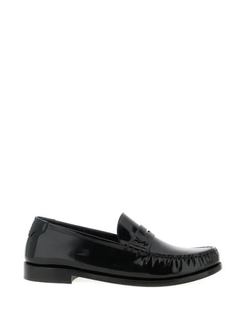 logo-detail loafers by SAINT LAURENT