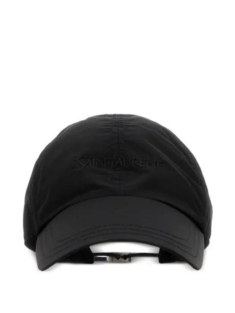 logo-embroidered baseball cap by SAINT LAURENT
