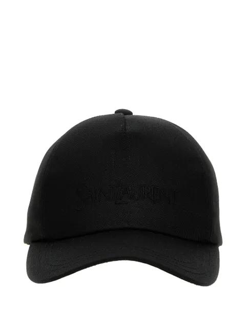 logo-embroidered baseball hat by SAINT LAURENT