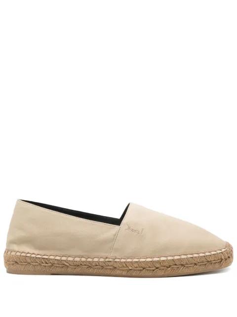 logo-embroidered espadrilles by SAINT LAURENT
