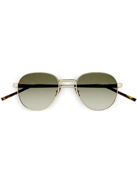 logo-engraved sunglasses by SAINT LAURENT