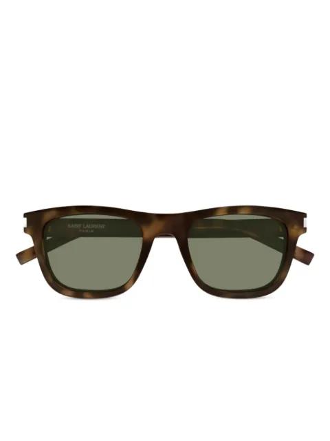 logo-engraved sunglasses by SAINT LAURENT